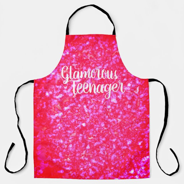 glamouröser Teenager Schürze (Vorderseite)