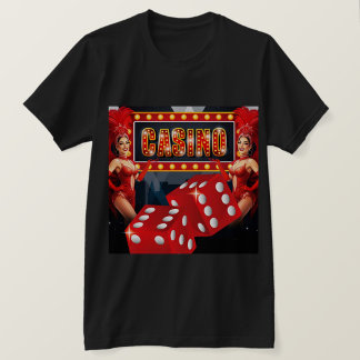 Glamouröses Casino-Nacht-T-Shirt T-Shirt
