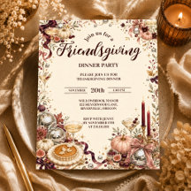 Glamouröses Disco-Friendsgiving
