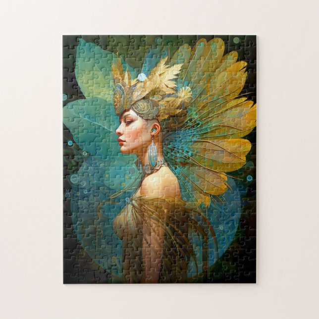 Glamourous Fairy Woman Fantasy Art (Vertikal)