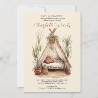 Glamping Bachelorette Camping Party