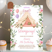 Glamping-Bogen-Coquette-Mädchen-Geburtstag