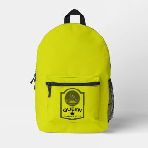 Glamping Queen Camping Bedruckter Rucksack