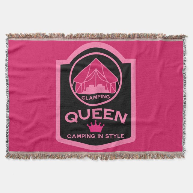 Glamping Queen Camping Decke (Vorderseite)