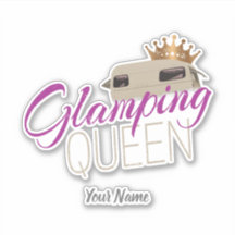 Glamping Queen Camping mit Vintagen Wohnwagen