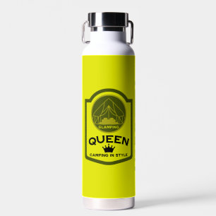 Glamping Queen Camping Trinkflasche