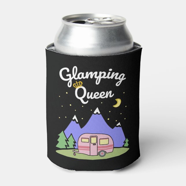 Glamping Queen Caravanning RV Camper Trailer Dosenkühler (Kanne Vorderseite)