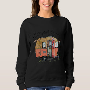 Glamping Queen Glamping Outfit für Frauen Glampe Sweatshirt