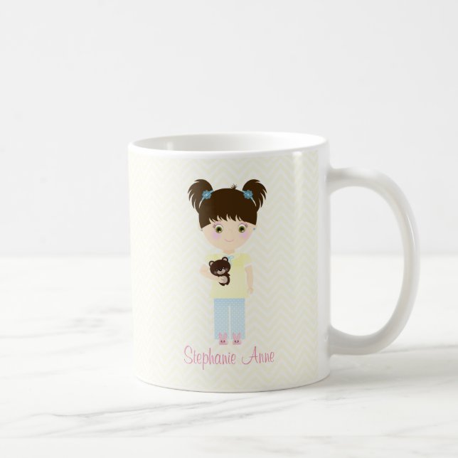 Glamping Sleepover Party Kaffeetasse (Rechts)