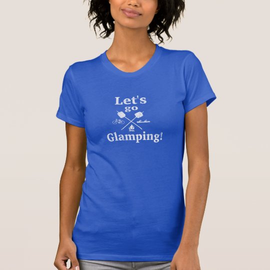 Glamping Spaß-T-Stück T-Shirt