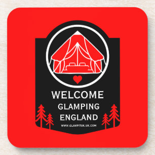 Glamping United Kingdom Business Getränkeuntersetzer