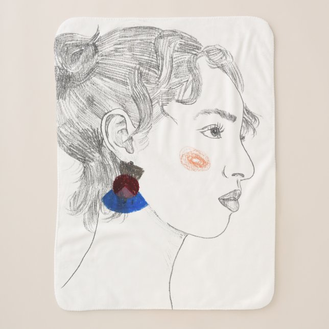 Glance Sketch - Portrait Sherpadecke (Vorderseite)