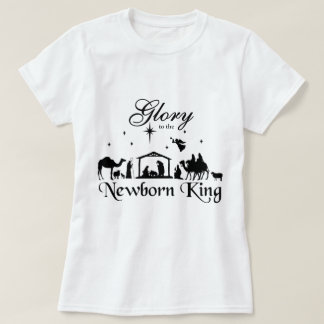 Glanz für den Weihnachtsmann-T - Shirt des Neugebo