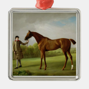 Glanz Georges Stubbs , gehalten von einem Silbernes Ornament