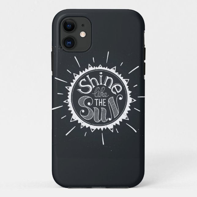 Glanz wie The Sun Case-Mate iPhone Hülle (Rückseite)