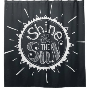 Glanz wie The Sun Duschvorhang