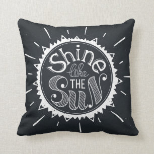 Glanz wie The Sun Kissen