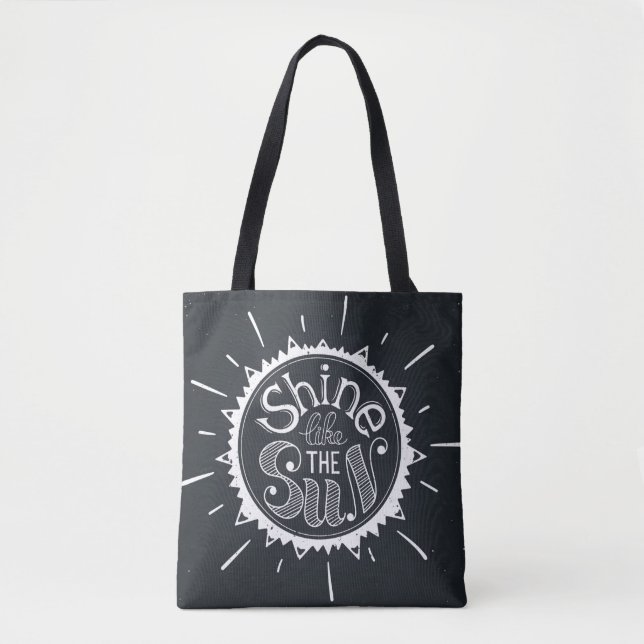 Glanz wie The Sun Tasche (Vorderseite)