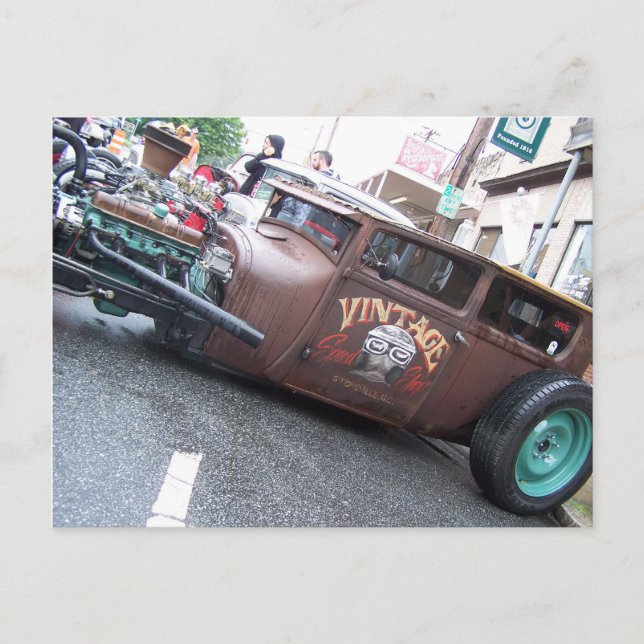 glänzen postkarte (Vorderseite)