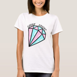 Glänzen Sie helles wie eine themenorientierte T-Shirt