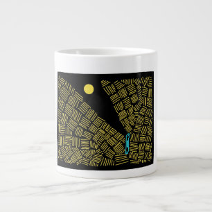 Glänzen Sie Ihr Licht Jumbo-Tasse