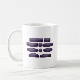 Glänzende Designelemente für Buttons   UI & Digita Kaffeetasse