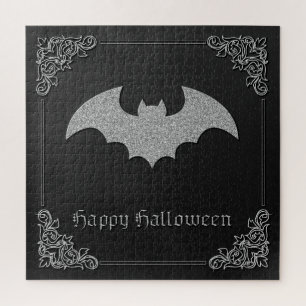Glänzende Fledermaus Halloween