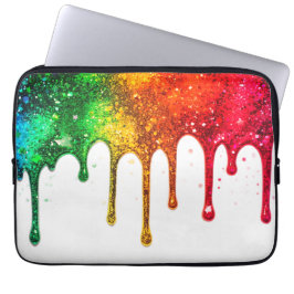 Glänzende, funkelnde personalisierte Rückkehr zur Laptopschutzhülle