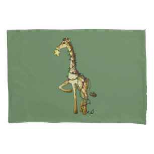 Glänzende Giraffe Kissenbezug