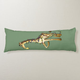 Glänzende Giraffe Seitenschläferkissen