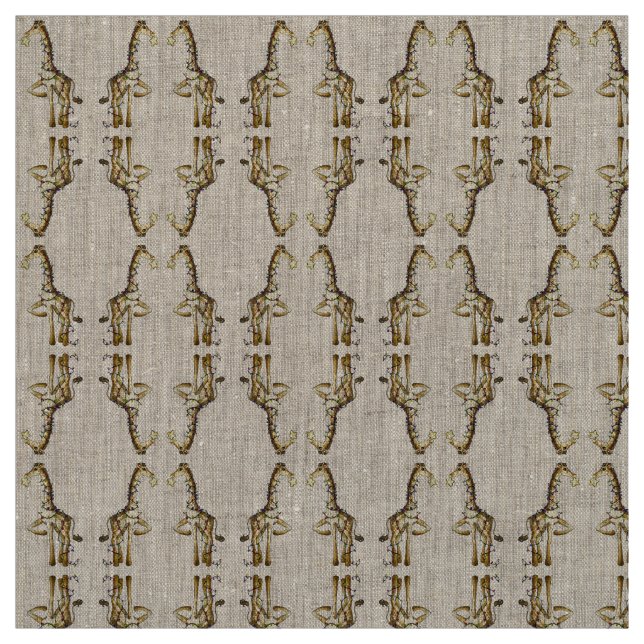 Glänzende Giraffe Stoff (Muster)