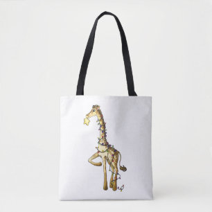 Glänzende Giraffe Tasche