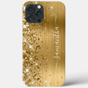 Glänzende Goldfolie Moderne feminines Design Case-Mate iPhone Hülle