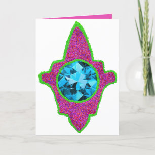 Glänzende Hamsa Eid Feiertagskarte