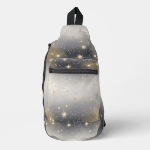 Glänzende Metallisch Funkelnde Umhängetasche Crossbody Bag