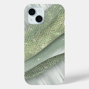 Glänzende Oberfläche mit organischen Mustern Case-Mate iPhone Hülle