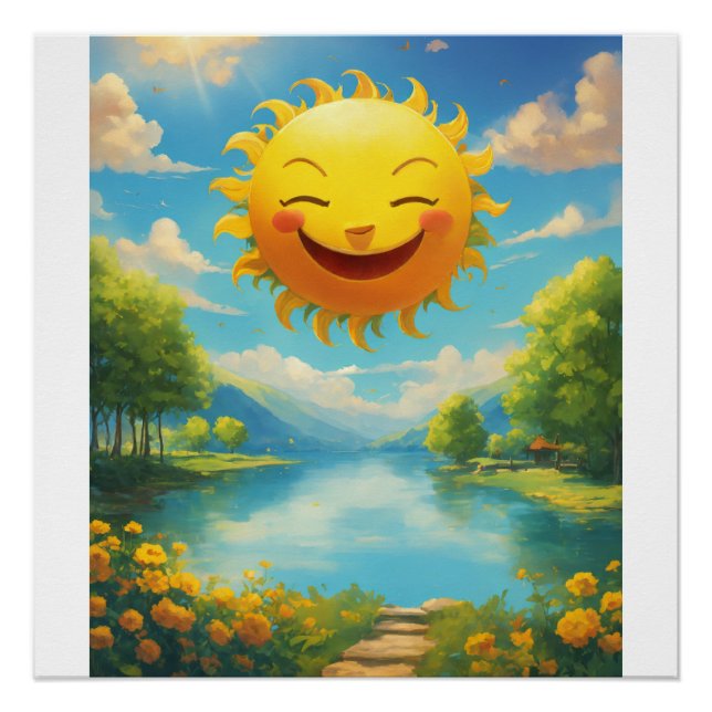 Glänzende Poster (Vorderseite)