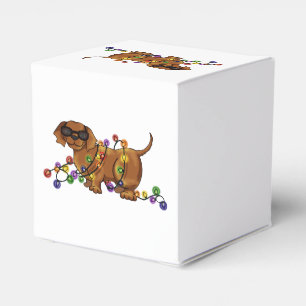 Glänzender Hund Geschenkschachtel