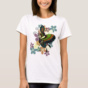 Glänzender Schmetterling T-Shirt