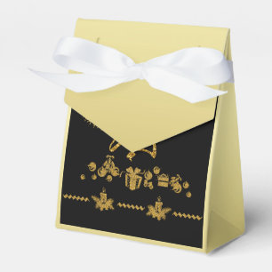 Glänzendes Frohe Weihnachten, Weihnachtsmann Geschenkschachtel