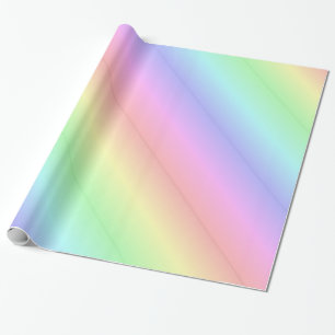 Glänzendes Geschenkpapier, Pastellfarben Geschenkpapier