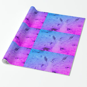 Glänzendes Geschenkpapier-Schneemann-Foto Geschenkpapier