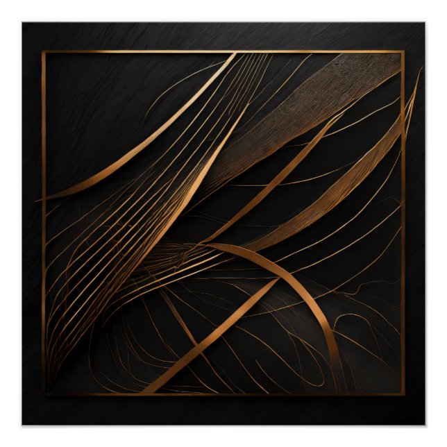 Glänzendes Poster (Vorderseite)