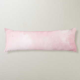 Glänzendes Rosa Polyester-Körperkissen mit Bürsten Seitenschläferkissen