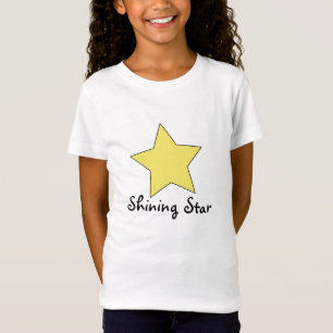 Glänzendes Stern-Shirt T-Shirt