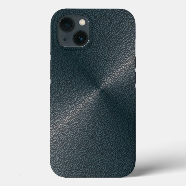 Glänzendes Vinyl iPhone Case (Rückseite)