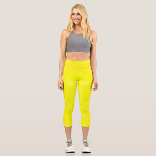 glanzgelb capri leggings