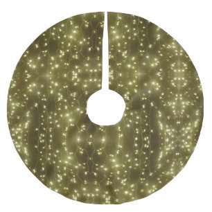 Glanzlichter Treppenrock Polyester Weihnachtsbaumdecke