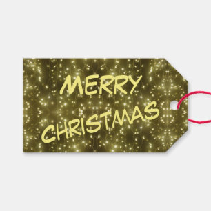 Glanzlichter Weihnachtsgeschenk-Tag Geschenkanhänger