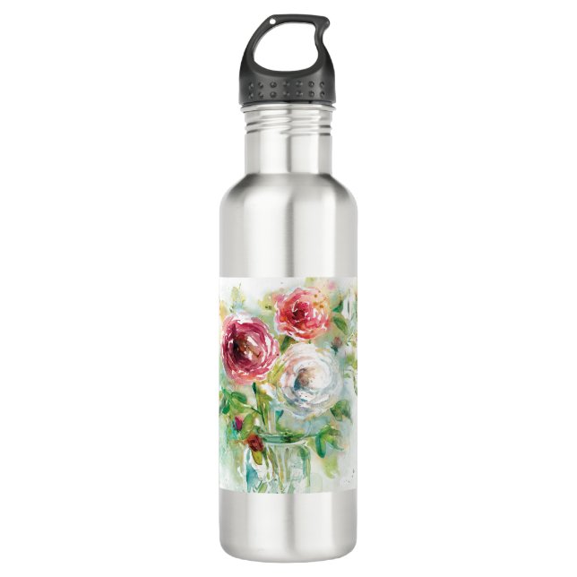 Glas 1.tif des Garten-HAZ07 Edelstahlflasche (Vorderseite)